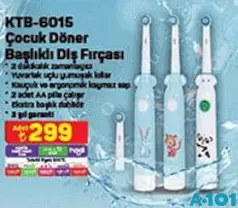 KİWİ KTB-6015 DÖNER BAŞLIKLI DİŞ FIRÇASI